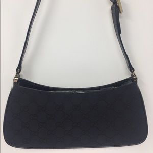 Gucci Black Mini Pochette Bag